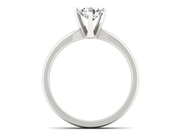 Pierścionek zaręczynowy z diamentami promocja - p16071bnpro