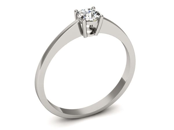 Pierścionek z diamentem - Ekskluzywna Elegancja - p16274bx