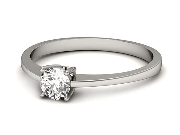 Pierścionek z diamentem - Ekskluzywna Elegancja - p16274bx