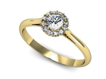 Ekskluzywny pierścionek z diamentami - p16291zx - 1