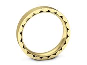 Obrączka pierścionek żółte złoto próba 585 - p16490zms - 3