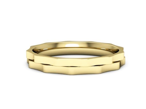 Obrączka pierścionek żółte złoto próba 585 - p16544z