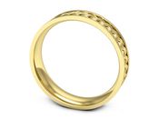 Obrączka pierścionek żółte złoto próba 585 - p16570z - 3
