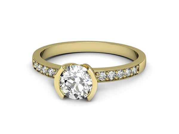 Pierścionek z diamentami - Synonim luksusu - p16682zx