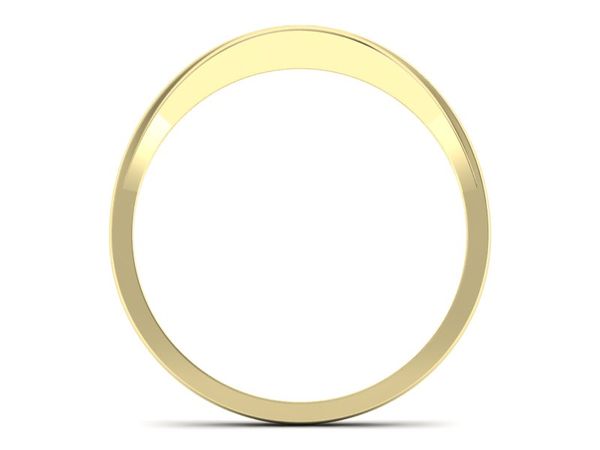 Złoty Pierścionek z brylantem żółte złoto 585 - p16739znpro