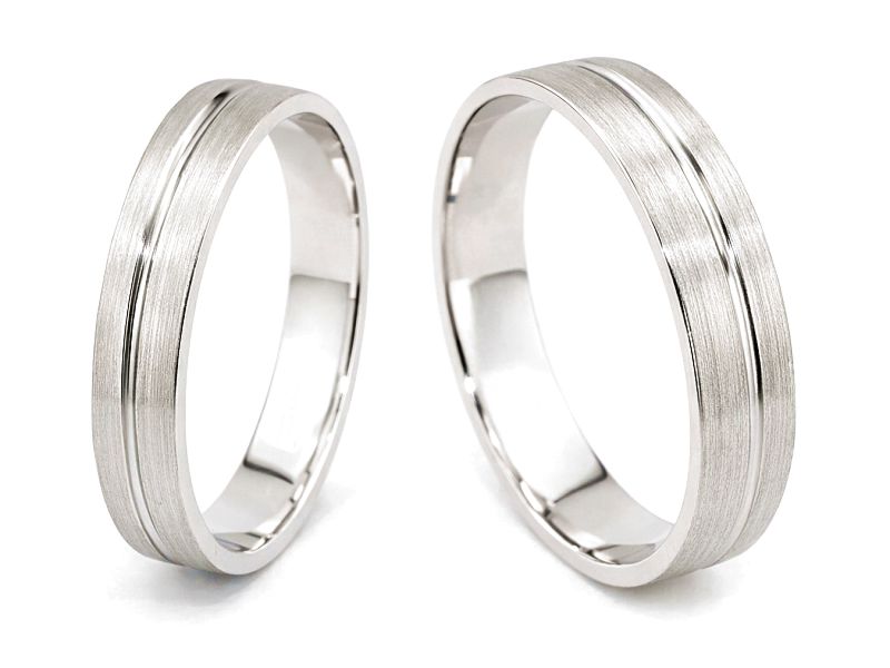 Obrączki z palladu klasyczne proba 850 - pll_s20