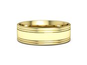 Obrączka pierścionek żółte złoto próba 585 - ps60145237z1 - 2