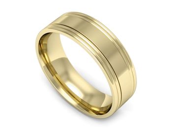 Obrączka pierścionek żółte złoto próba 585 - ps60145237z1 - 1