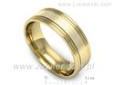 Obrączka pierścionek żółte złoto próba 585 — ps60145237zmp