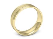 Obrączka pierścionek żółte złoto próba 585 - ps60145237zms - 3