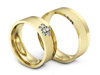 Obrączki ślubne obrączki z diamentami na zamówienie - s322zms- 3