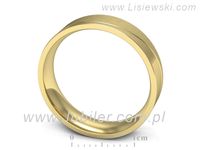 obrączka złota klasyczna próba 585 - s331zms- 3