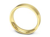 Złota obrączka klasyczna złoto próba 585 - s331zms - 3