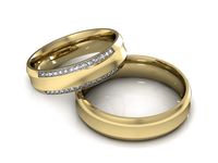 Obrączki ślubne obrączki z diamentami soczewkowe obrączki - S50135T52Z- 2