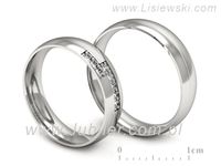 Obrączki ślubne złote obrączki z diamentami zlote obraczki - s62160n19b- 3