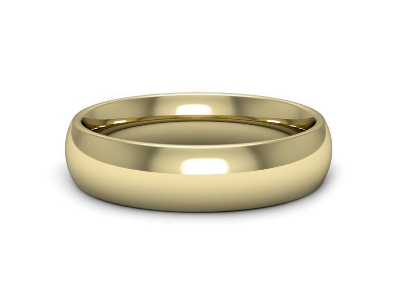 Złota Obrączka ze złota złoto proba 585 - w00012z — zdjęcie 3