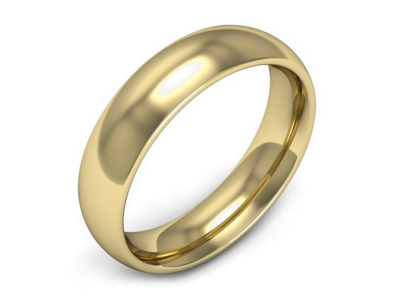 Złota Obrączka ze złota złoto proba 585 - w00012z