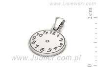 Złoty wisiorek zawieszka białe złoto próby 585 - W15562b- 2