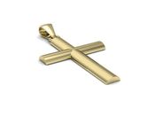Złota zawieszka Złoty Krzyżyk żółte złoto 14k - W15582z - 2