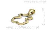 Złoty wisiorek zawieszka żółte złoto próby 585 - W15587z- 2