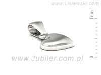 Złoty wisiorek zawieszka białe złoto próby 585 - w16518b- 2
