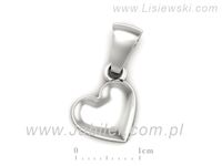Złoty wisiorek zawieszka białe złoto próby 585 - w16518b- 3