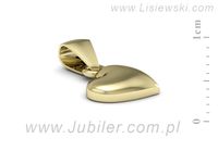 Złoty wisiorek zawieszka żółte złoto próby 585 - w16518z- 2