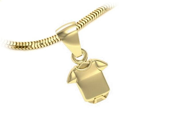 Złoty wisiorek zawieszka żółte złoto próby 585 - w2011z