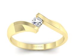 Pierścionek zaręczynowy z diamentem - z1346br_SI_I