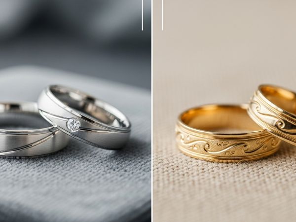 Obrączki Platynowe vs Złote: Pełne Porównanie