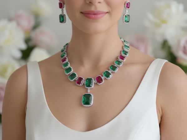 Kolorowa biżuteria na ślubie: Czy panna młoda może pozwolić sobie na odrobinę szaleństwa?