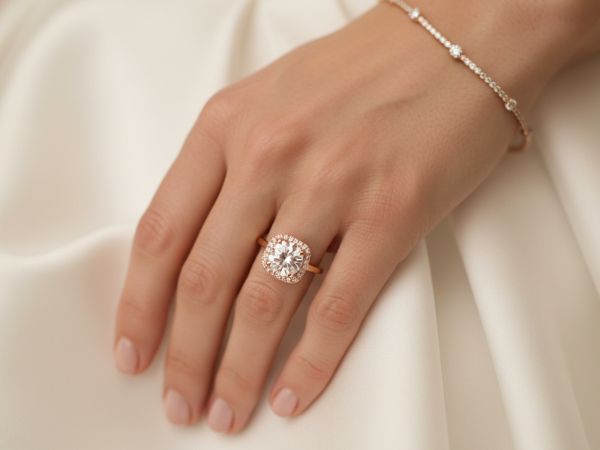 Różowe złoto na ślubie: Czy pasuje do każdej karnacji i typu urody?