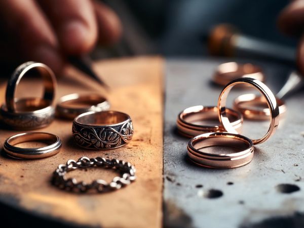 Przetapianie rodzinnej biżuterii na obrączki – romantyczne czy ryzykowne?