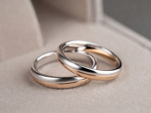 Obrączki Soczewkowe Białe Złoto: Nowoczesna Elegancja i Komfort