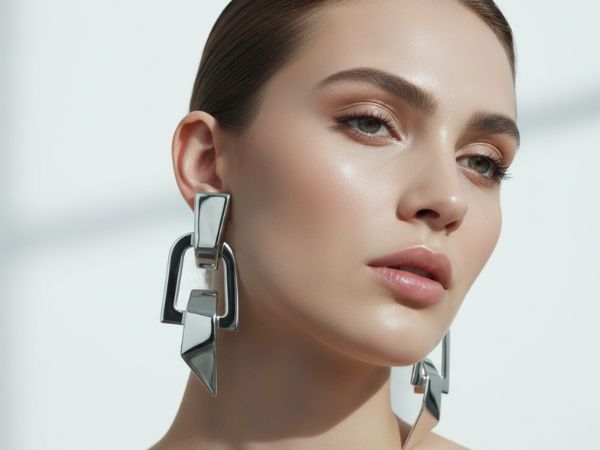 Kształt twarzy a kolczyki: Jak optycznie wyszczuplić buzię i skorygować jej proporcje?