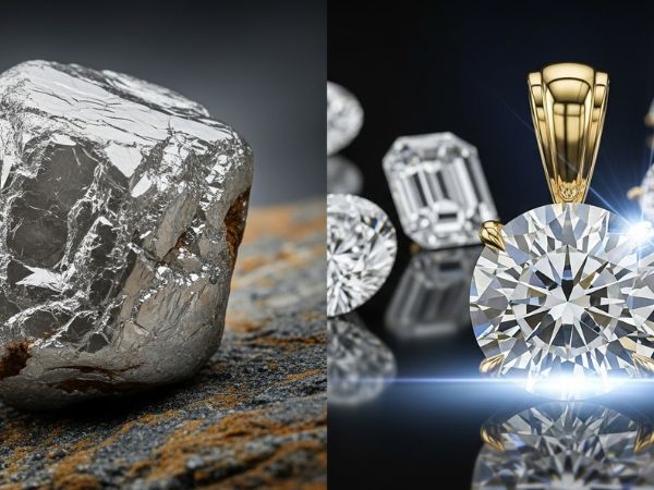 Diament a Brylant: Kluczowe Różnice w Zawieszkach i Ich Wpływ na Wartość oraz Estetykę