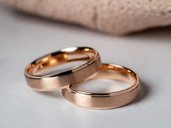Obrączki z Różowego Złota na Zamówienie