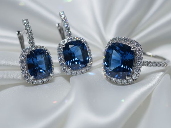 Białe złoto i szafiry: Idealne połączenie dla tradycjonalistek z nutką nowoczesności