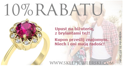 Promocja - kupon rabatowy na biżuterię