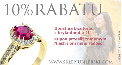 Promocja - kupon rabatowy na biżuterię